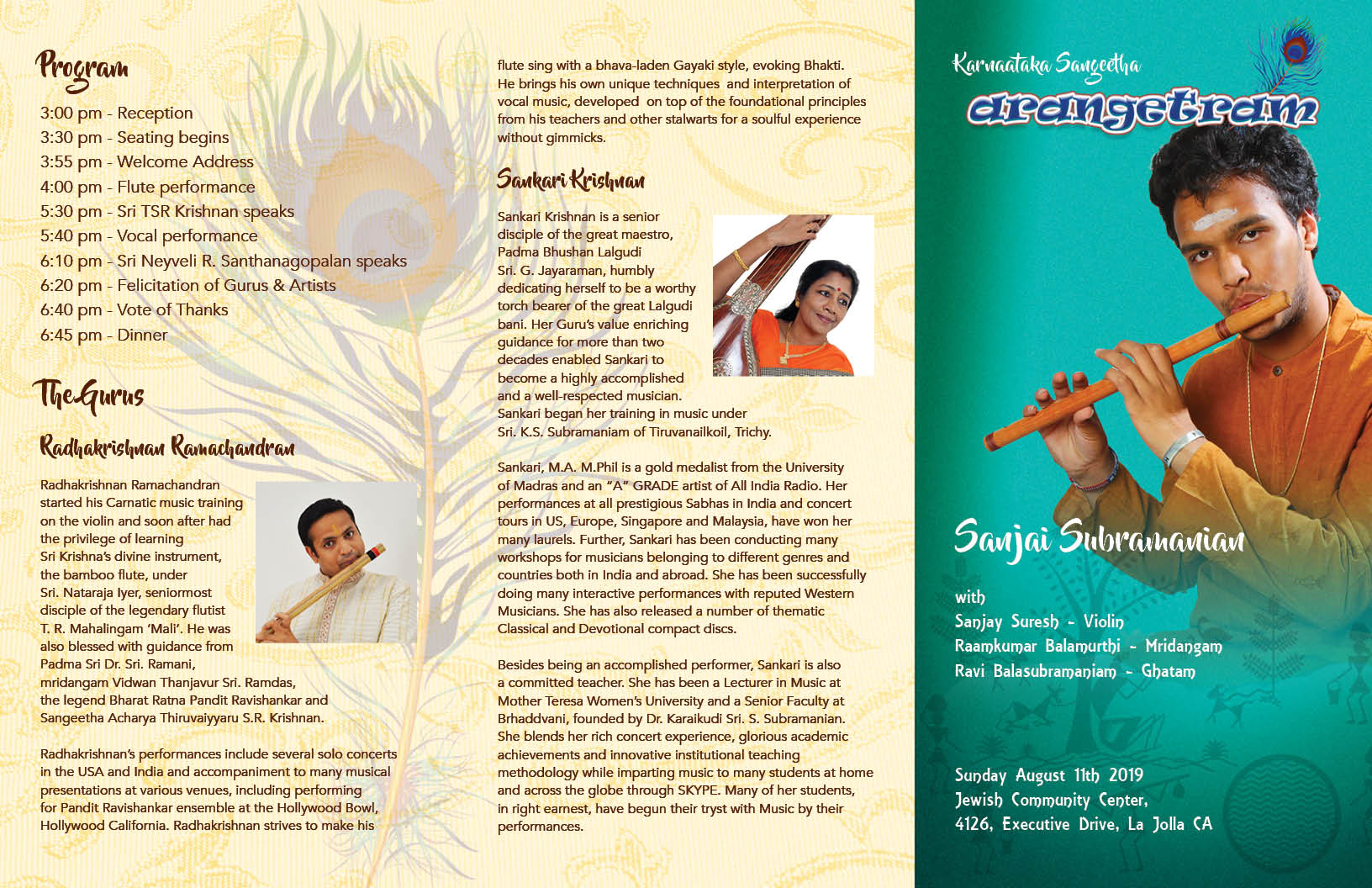 Arangetram-brochure