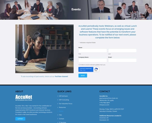 Events-AccuNet-ERP