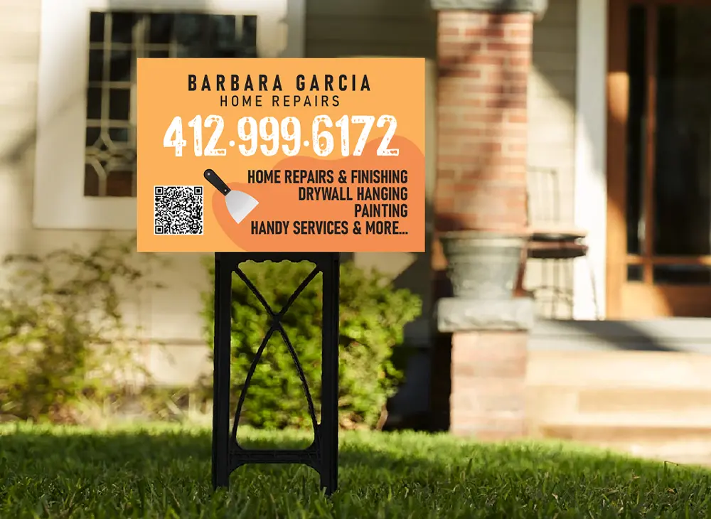 Barbara Garcia Yard Sign